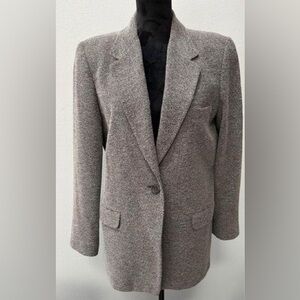 Linda Allard for Ellen Tracy-vintage single breasted jacket-size 8